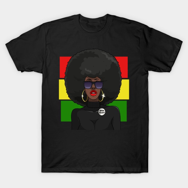 Black Panther Party T-Shirt by Noseking